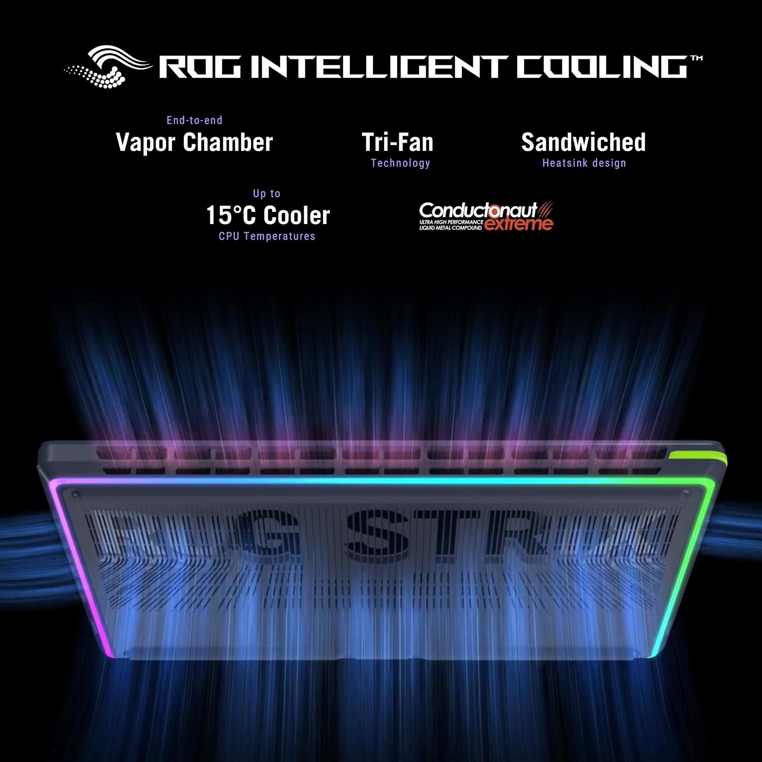 ASUS ROG Strix G16 (Eclipse Gray) Gaming Laptop | NVIDIA RTX 5050 8GB | Intel Core i7 14650HX | 16GB RAM | 1TB SSD | 16"FHD+ 165Hz | Win11 [G615JHR-1SG7821W]