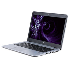 HP EliteBook 840 G3 Intel Core i5 6th Generation 8GB DDR4 RAM 256GB SSD 14" Screen FHD Windows 10 Pro 64-Bit Silver Laptop (Renewed)