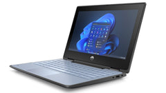 HP Pro x360 Fortis G9 11.6" Touchscreen Rugged Convertible 2 in 1 Notebook - HD Intel N-Series N200 Quad-core - 8 GB Total RAM - 8 GB On-Board Memory - 256 GB SSD