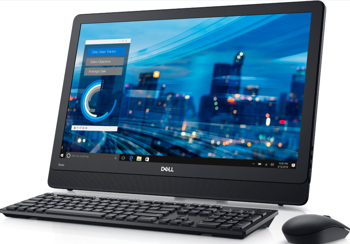 Dell Aio Wyse 5470 All in One Celeron 4GB 256 SSD 24Inch